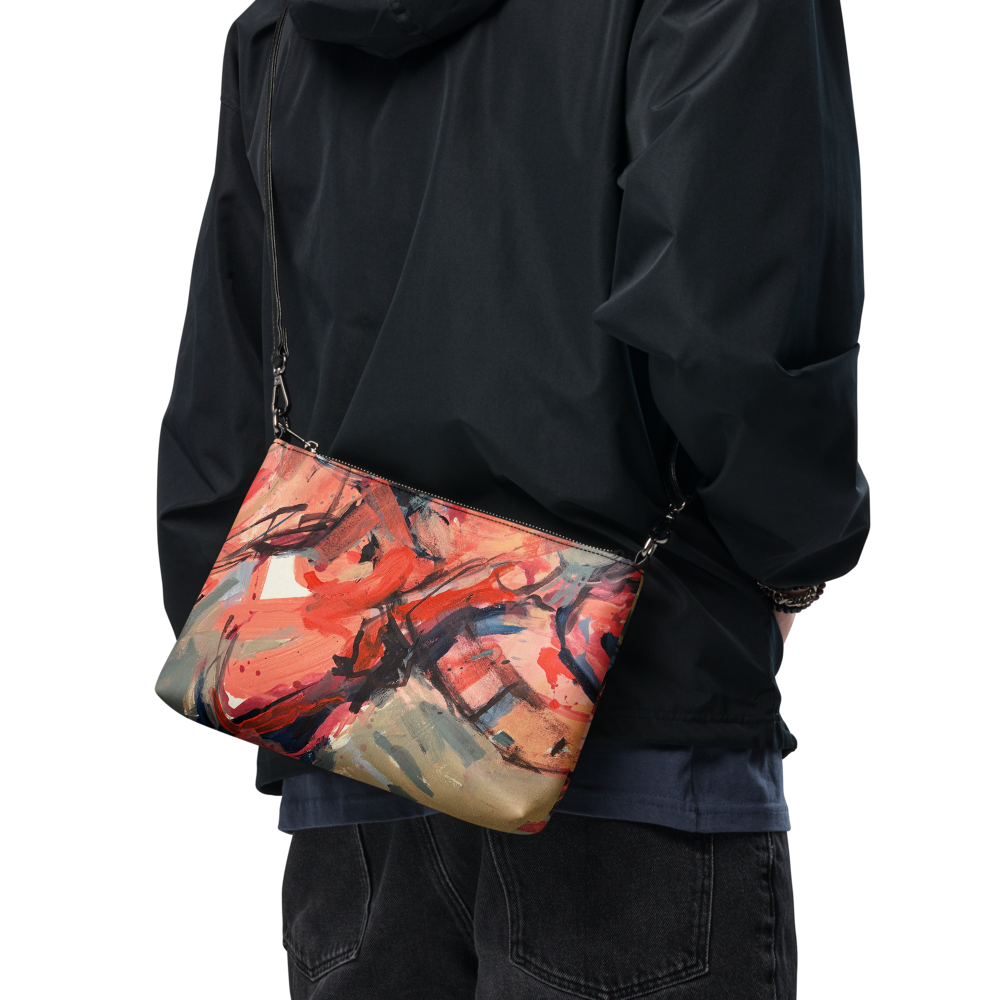 Unisex Crossbody Bag – “Dance on Fire” | VEER Studio