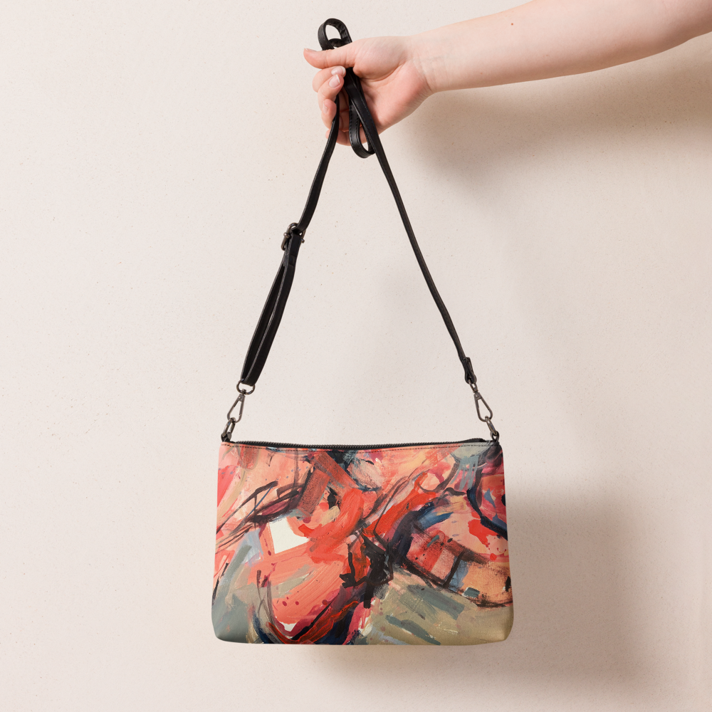 Unisex Crossbody Bag – “Dance on Fire” | VEER Studio