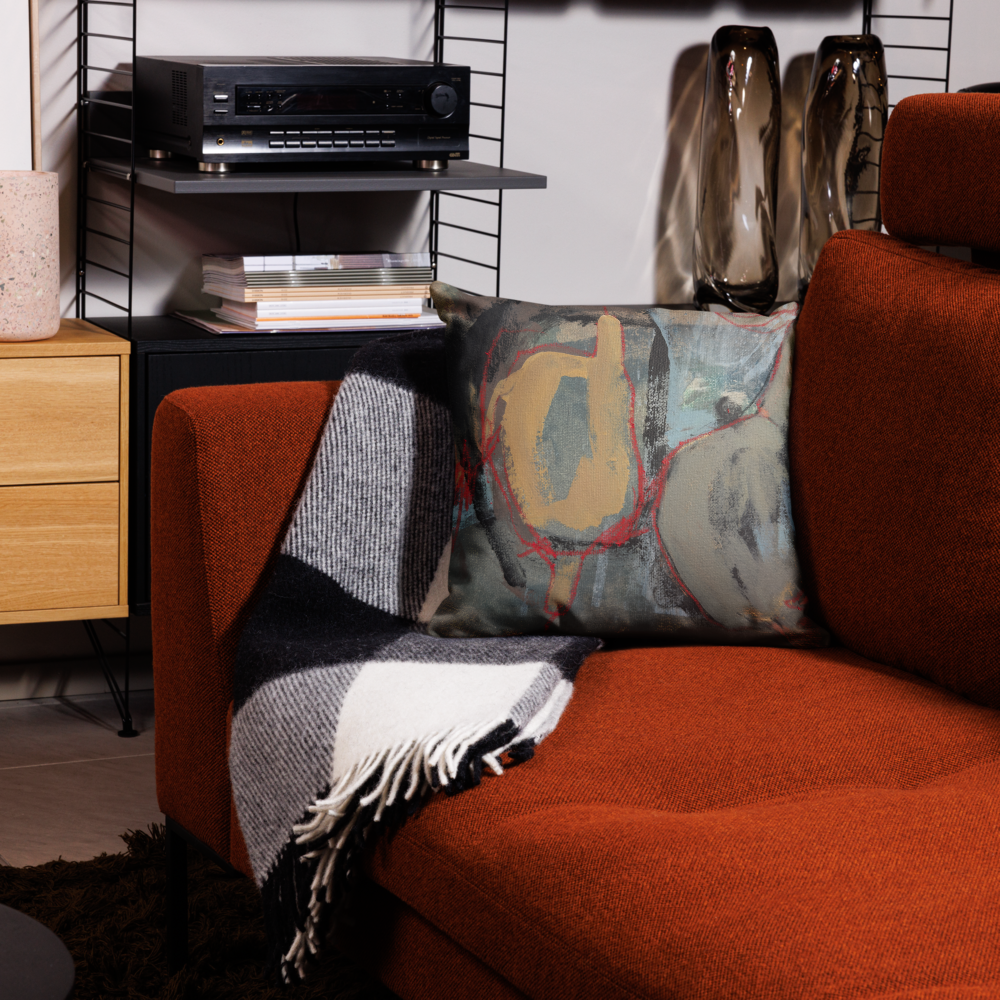 Premium Pillow – “Metamorphopear” | VEER Studio