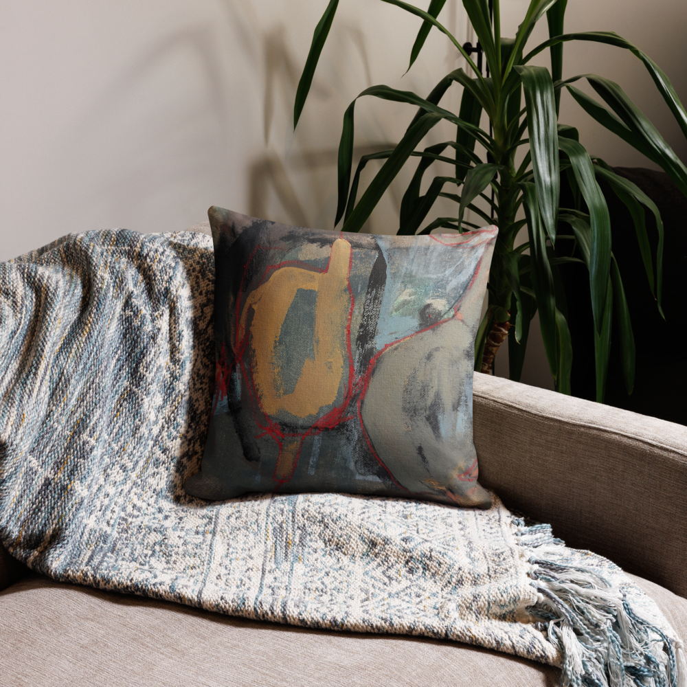 Premium Pillow – “Metamorphopear” | VEER Studio