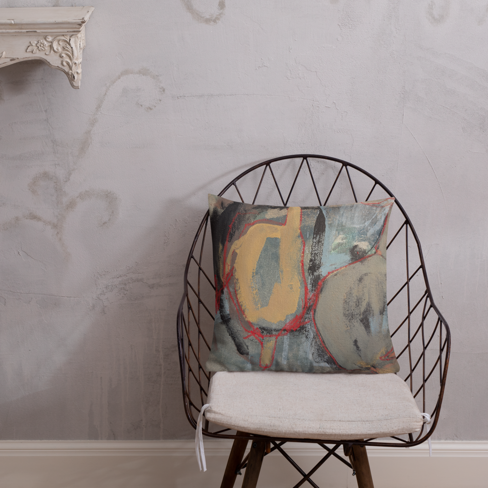 Premium Pillow – “Metamorphopear” | VEER Studio