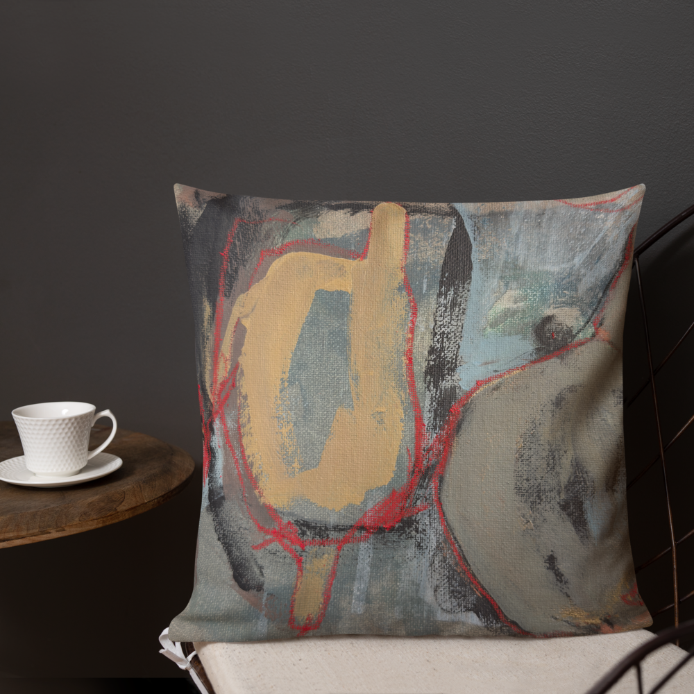 Premium Pillow – “Metamorphopear” | VEER Studio