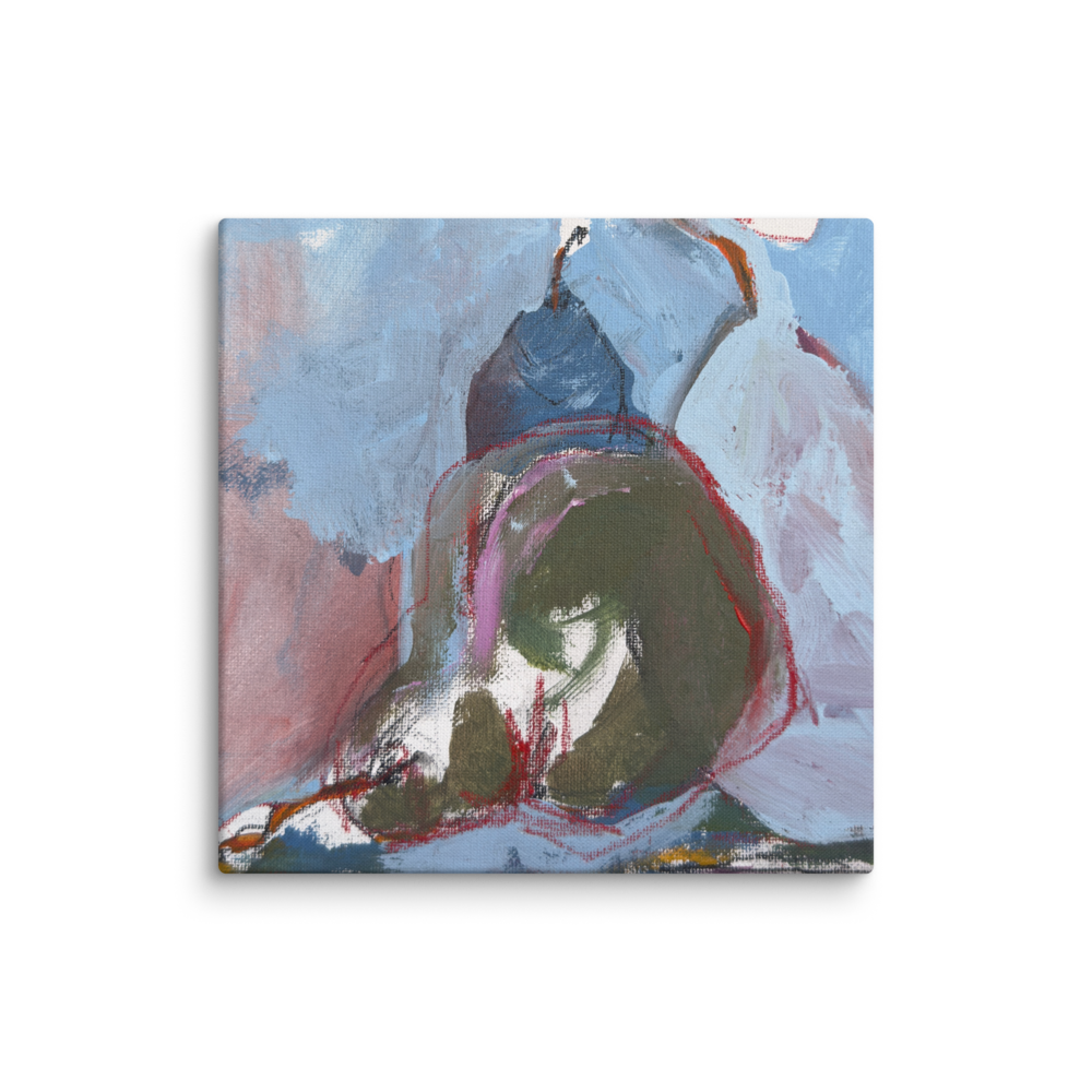 Canvas Print – “The Soul of a Pear” Abstract Art | VEER Studio