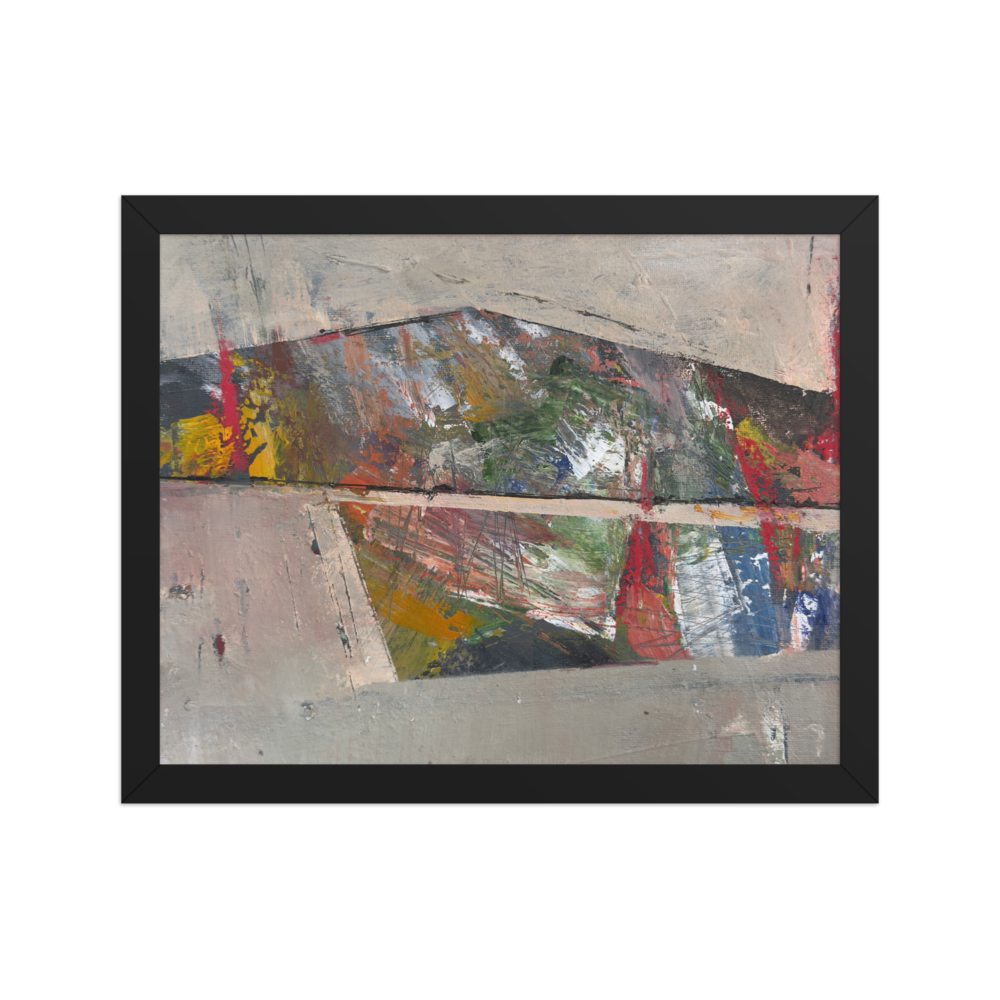 Framed Poster – “Colorful Feelings” | VEER Studio