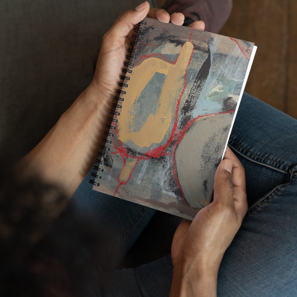 Spiral Dotted Notebook – “Metamorphopear” | VEER Studio
