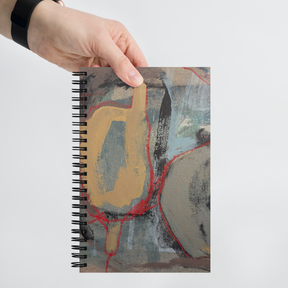 Spiral Dotted Notebook – “Metamorphopear” | VEER Studio