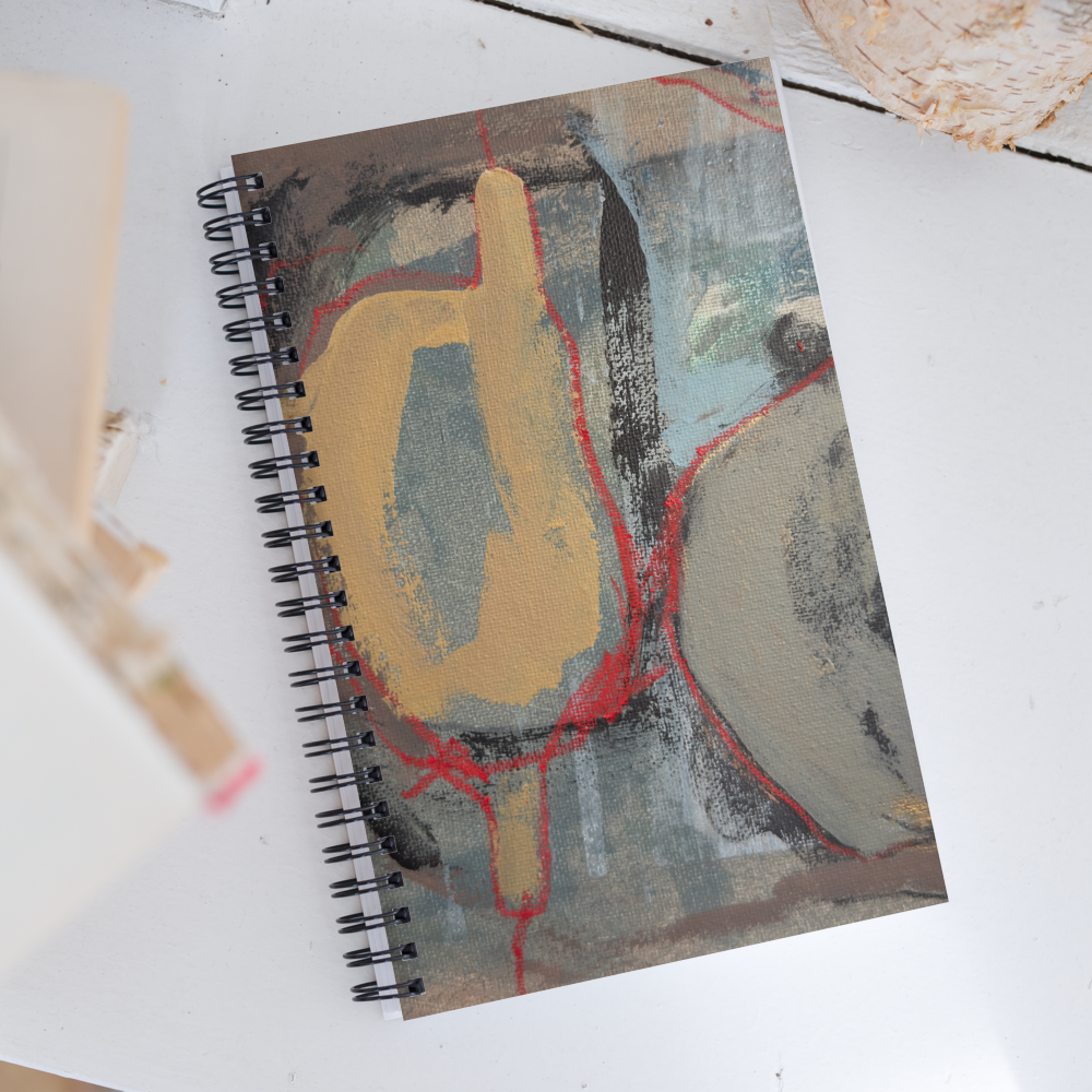 Spiral Dotted Notebook – “Metamorphopear” | VEER Studio