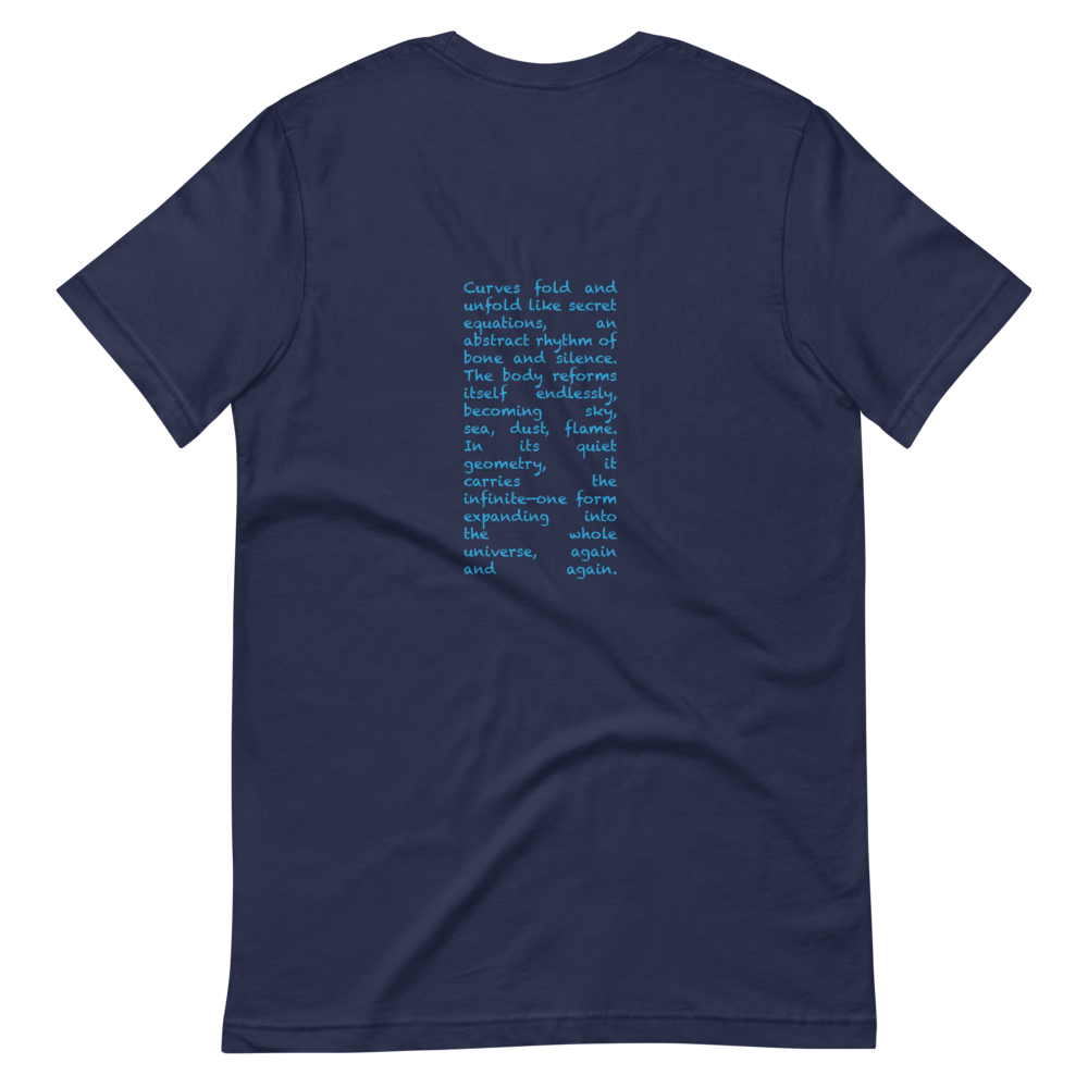 Unisex T-Shirt – “Woman in Blue” | VEER Studio