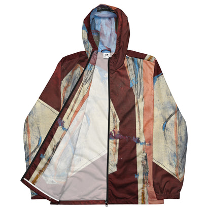 Unisex Windbreaker Jacket – Abstract All-Over Print | VEER Studio