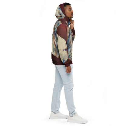 Unisex Windbreaker Jacket – Abstract All-Over Print | VEER Studio