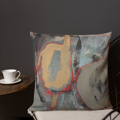 Premium Pillow – “Metamorphopear” | VEER Studio
