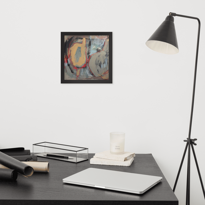 Framed Poster – “Metamorphopear” | VEER Studio