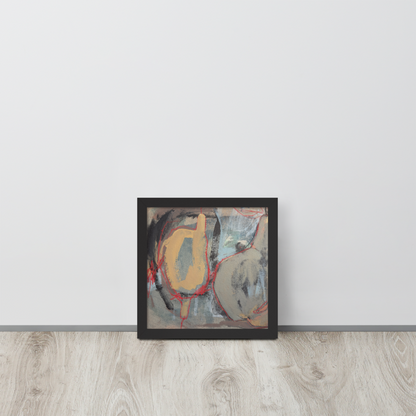 Framed Poster – “Metamorphopear” | VEER Studio