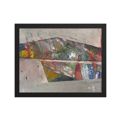 Framed Poster – “Colorful Feelings” | VEER Studio