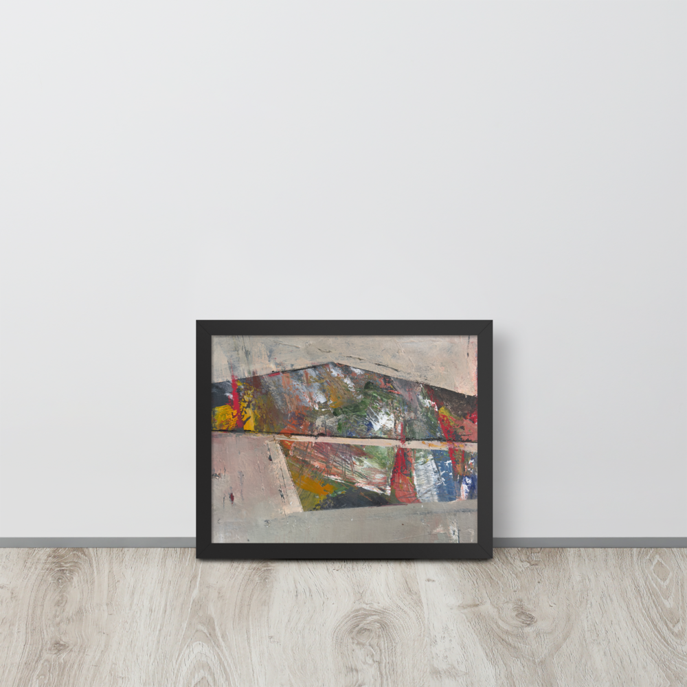 Framed Poster – “Colorful Feelings” | VEER Studio