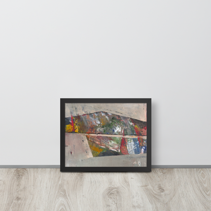 Framed Poster – “Colorful Feelings” | VEER Studio