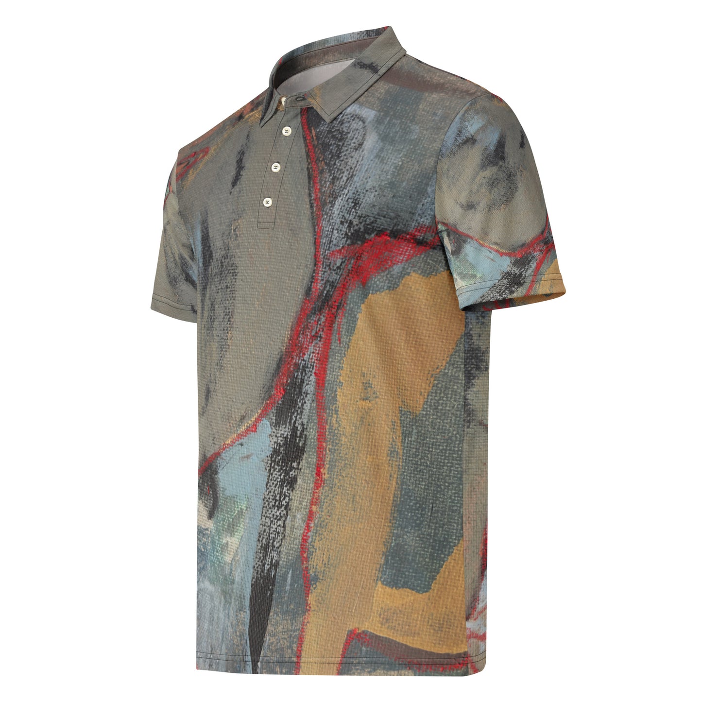 Unisex Slim-Fit Polo Shirt – “Metamorphoprar” | VEER Studio