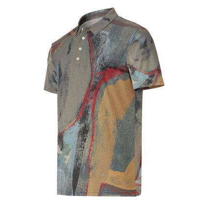 Unisex Slim-Fit Polo Shirt – “Metamorphoprar” | VEER Studio