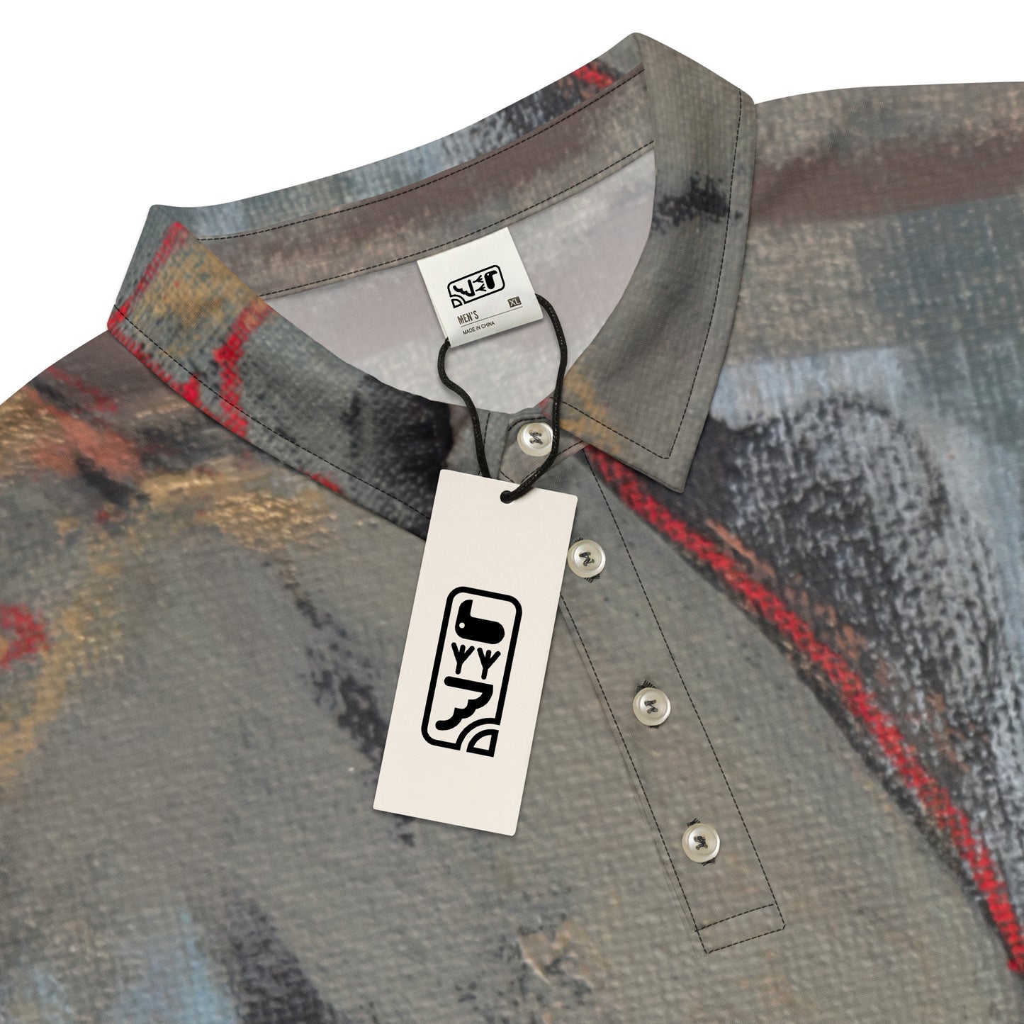 Unisex Slim-Fit Polo Shirt – “Metamorphoprar” | VEER Studio