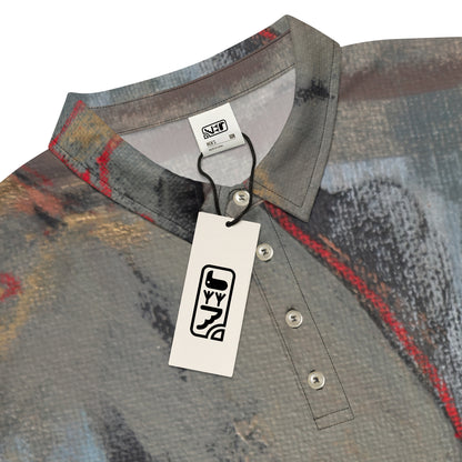 Unisex Slim-Fit Polo Shirt – “Metamorphoprar” | VEER Studio