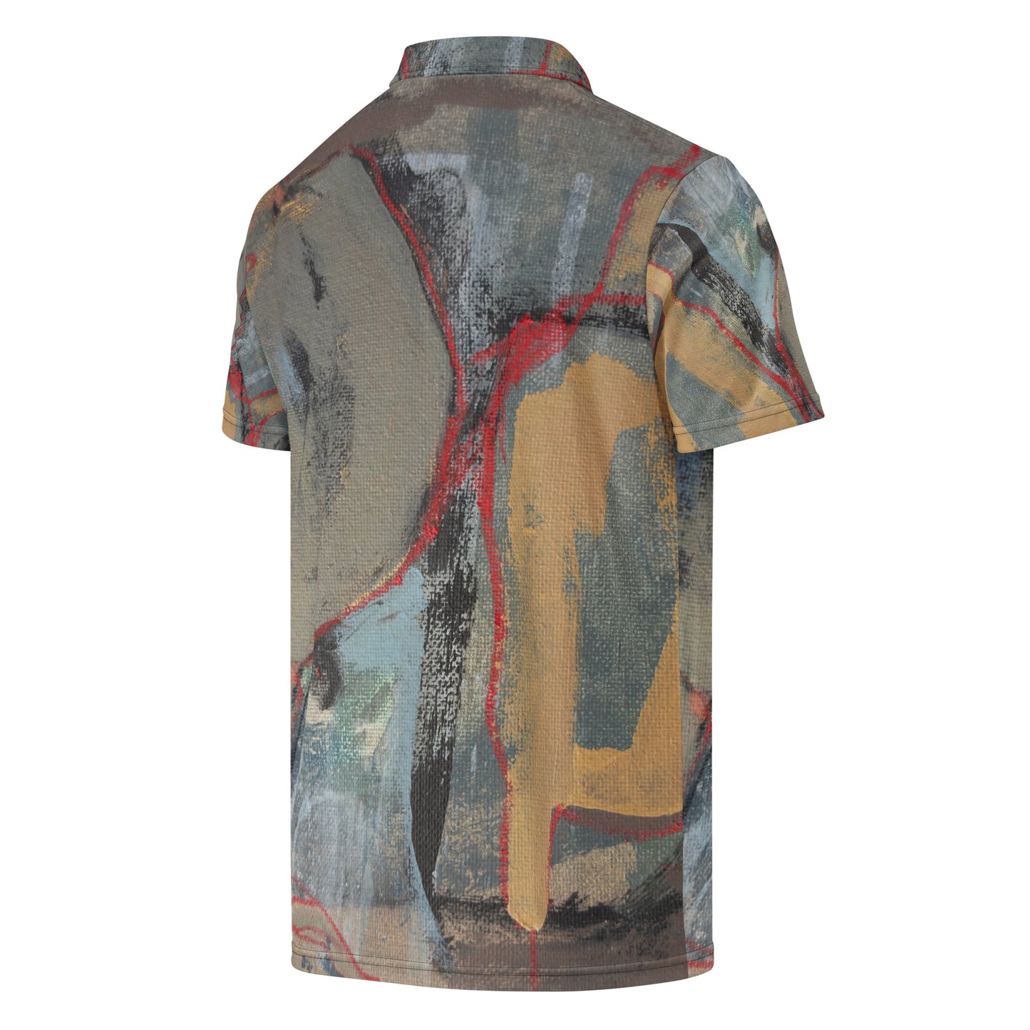 Unisex Slim-Fit Polo Shirt – “Metamorphoprar” | VEER Studio