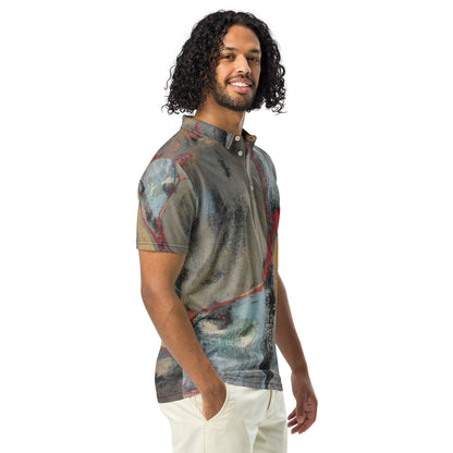 Unisex Slim-Fit Polo Shirt – “Metamorphoprar” | VEER Studio