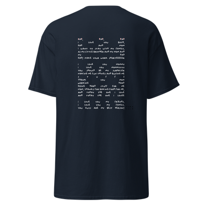 white Custom TypographyT-shirt – “Tara's Poem” | VEER Studio