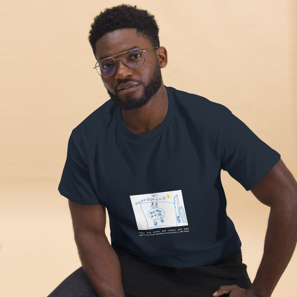 white Custom TypographyT-shirt – “Tara's Poem” | VEER Studio