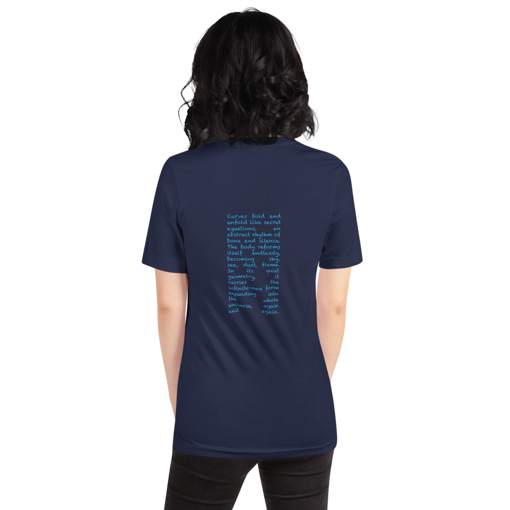 Unisex T-Shirt – “Woman in Blue” | VEER Studio