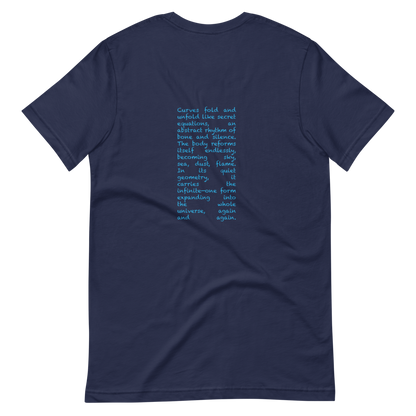 Unisex T-Shirt – “Woman in Blue” | VEER Studio