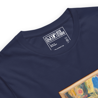 Unisex T-Shirt – “Woman in Blue” | VEER Studio